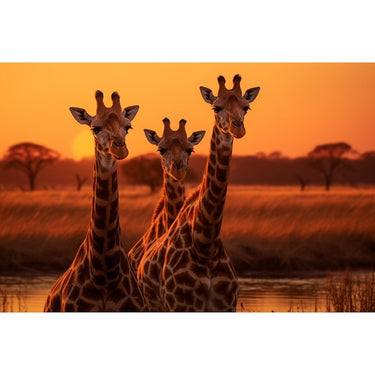 Girafe Tableau Imprimé